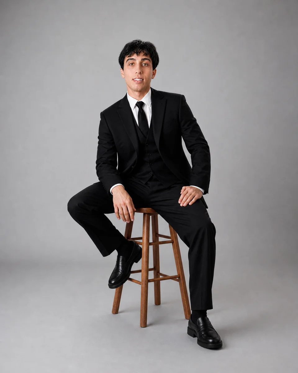 Wael Ben Mohamed portrait, Building Construction Engineering student focused on BIM and digital construction